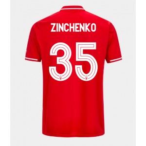 Nottingham Forest Oleksandr Zinchenko #35 Jalkapallovaatteet Kotipaita 2025-26 Lyhythihainen